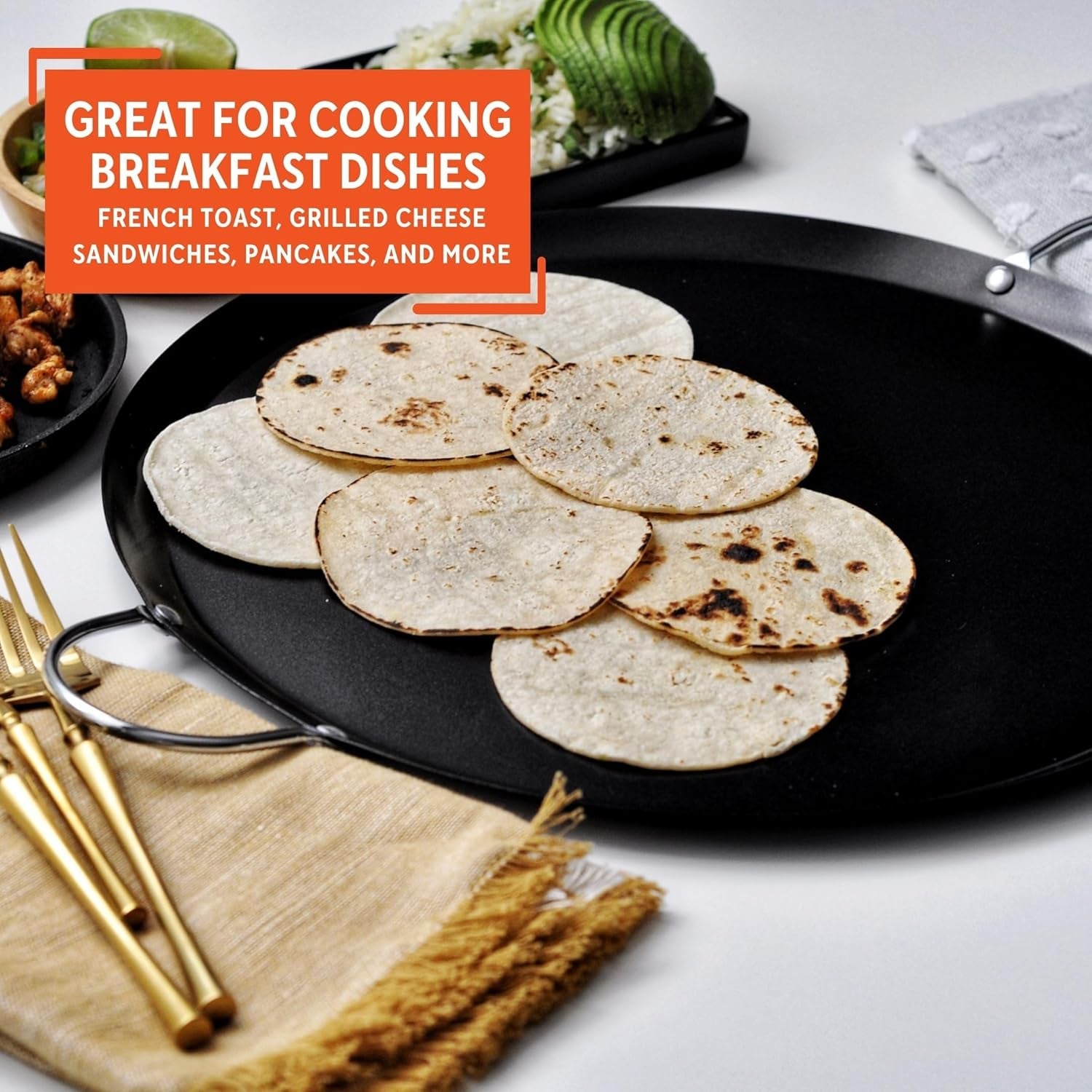 13-5in-carbon-steel-nonstick-round-comal-with-metal-handles-black-chrome-riveted-handles-great-for-tortillas-essential-kitchen-tool
