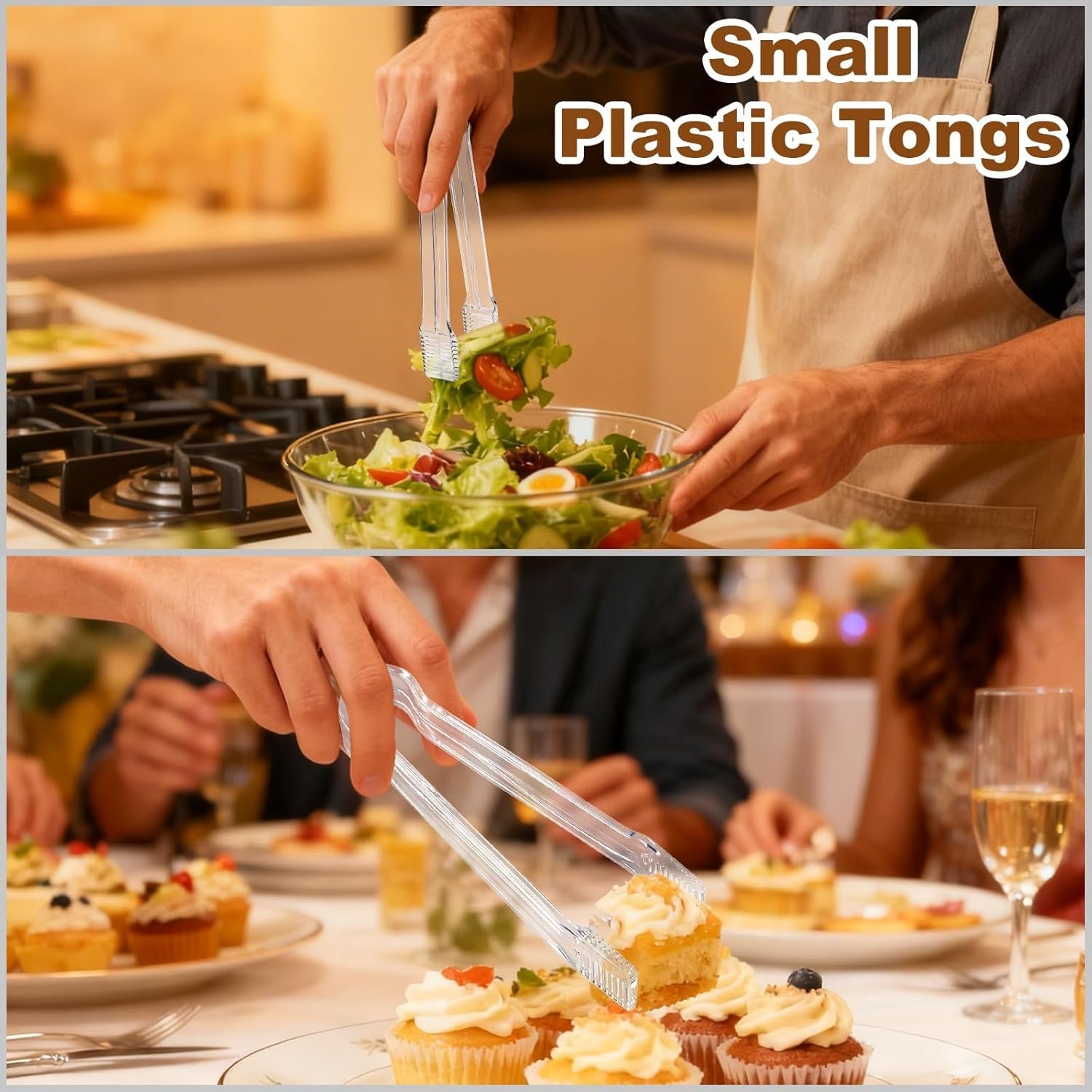 10pcs-clear-plastic-serving-tongs-6-3-inches-small-disposable-mini-plastic-tongs-for-food-party-buffet-salad-appetizer-ice-candy-catering-fruit-easy-to-hold-and-clean