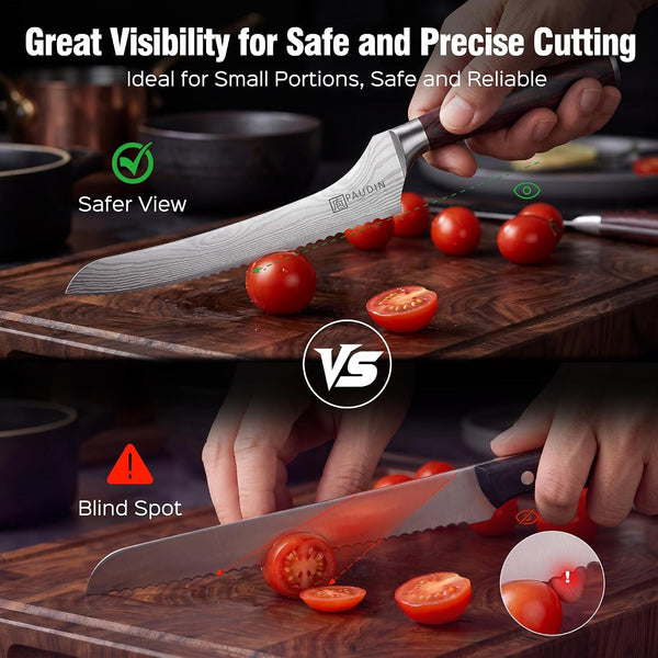 10 Inch Offset Sourdough Bread Knife for Homemade Bread - Gift Box4