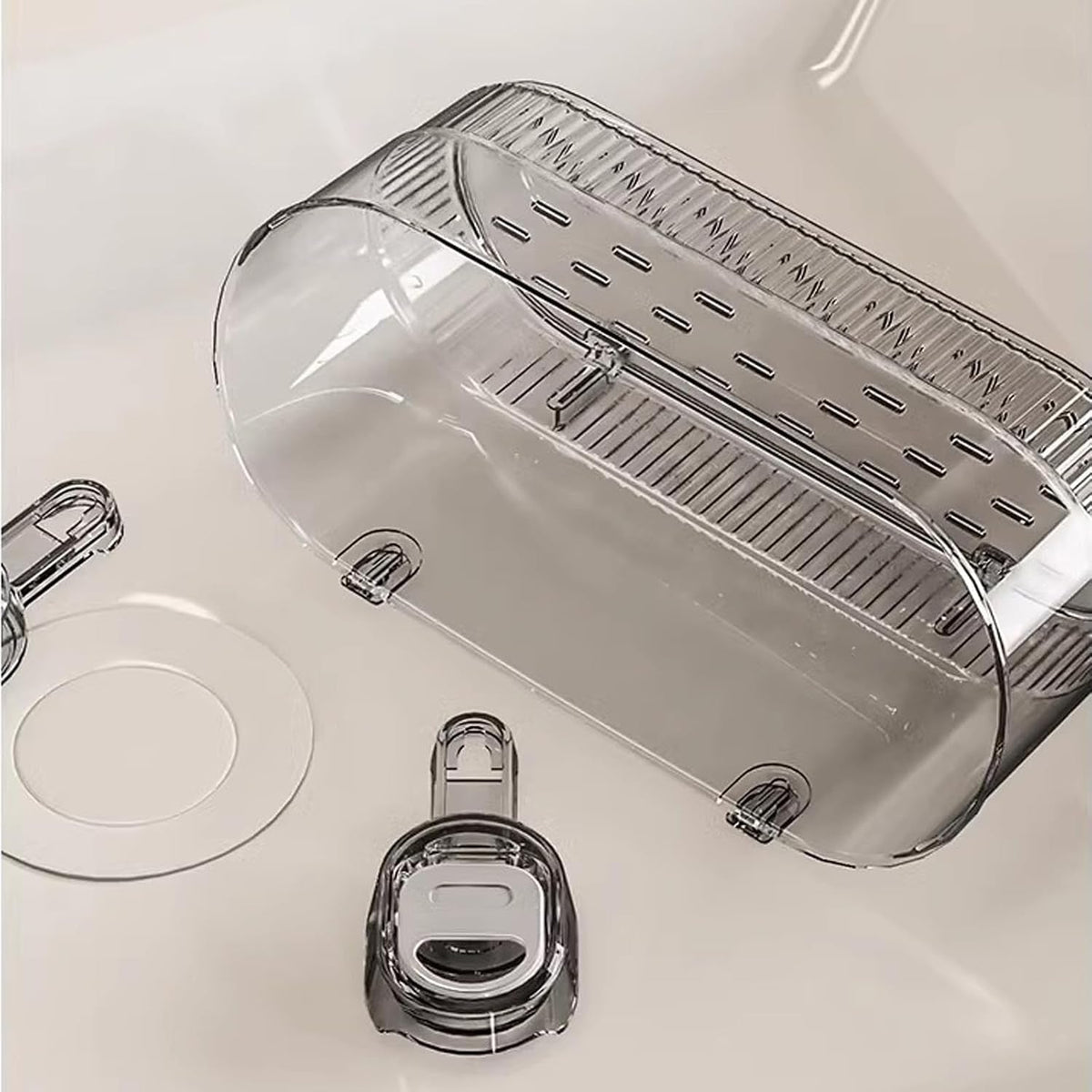 2026-new-no-drill-bathroom-suction-storage-box-large-capacity-strong-load-bearing-suction-cup-storage-rack-with-drain-holes-multi-functional-wall-mounted-organizer-for-home-bathroom-1-white