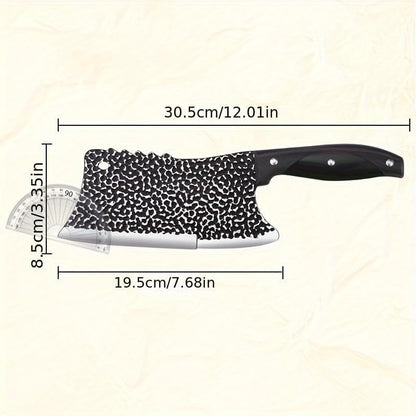 Meat Cleaver, 7.7 Inch Hand Forged Kitchen Knives Sharp Slicing Knife, Chopping Bone Cutting Knives2