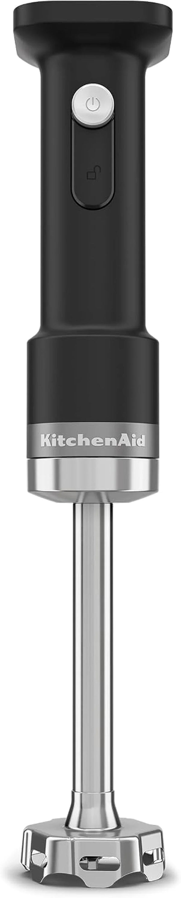 Kitchenaid Go Cordless Hand Blender, Battery Sold Separately, KHBRV00 | Cordless, 7" Blending Arm, Variable Speed Trigger Switch, 3-Cup Bpa-Free Jar, Battery Sold Separately, Black Matte1