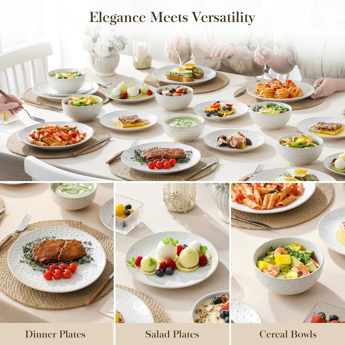 24-piece-farmhouse-dinnerware-set-for-8-embossed-white-stoneware-plates-and-bowls-sets-vintage-relief-ceramic-dish-set-chip-resistant-microwave-dishwasher-safe