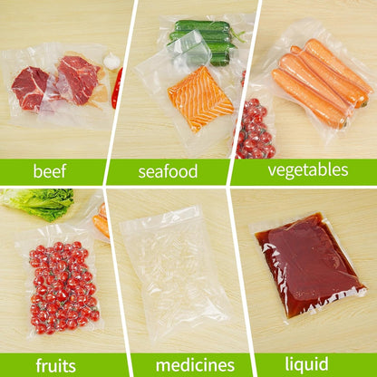 Vacuum Sealer Bags for Food, 11''X20' (3 Rolls) BPA Free Food Saver Bags for Sealer, Customized Size Vacuum Storage Bags for Sous Vide or Meal Prep3
