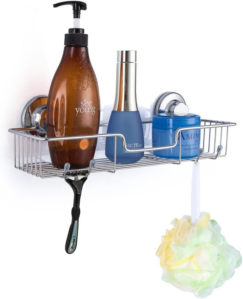 suction-cup-shower-caddy-storage-combo-organizer-no-damage-bath-shelf-suction-cup-shower-basket-rustproof-wire-bathroom-accessories-rustproof-stainless-steel