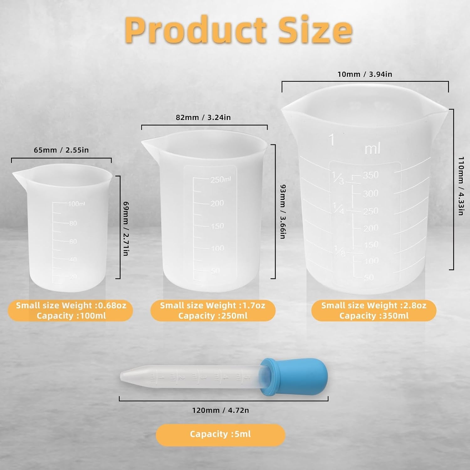 silicone-cups-for-melting-chocolate-4pack-100-250-350ml-capacity-silicone-measuring-cups-with-2pcs-5ml-droppers-reusable-baking-supplies-for-diy-chocolate-molds