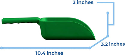 Vikan  63002 Color-Coded Plastic Hand Scoop - Bpa-Free Food-Safe Kitchen Utensils, Restaurant and Food Service Supplies, 16 Oz, Green2