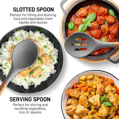 5 Piece Silicone Utensil Set4