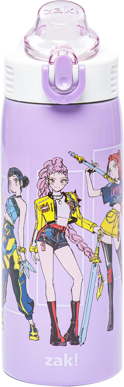 Kpop Demon Hunters Sage 19Oz Leak-Proof Straw Kids Water Bottle1