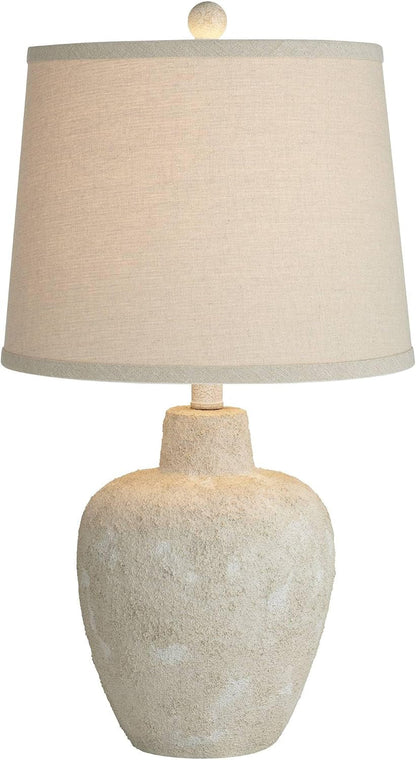 Romeo 23 1/2" High Table Lamps Set of 2 Distressed Earth Jar Farmhouse8