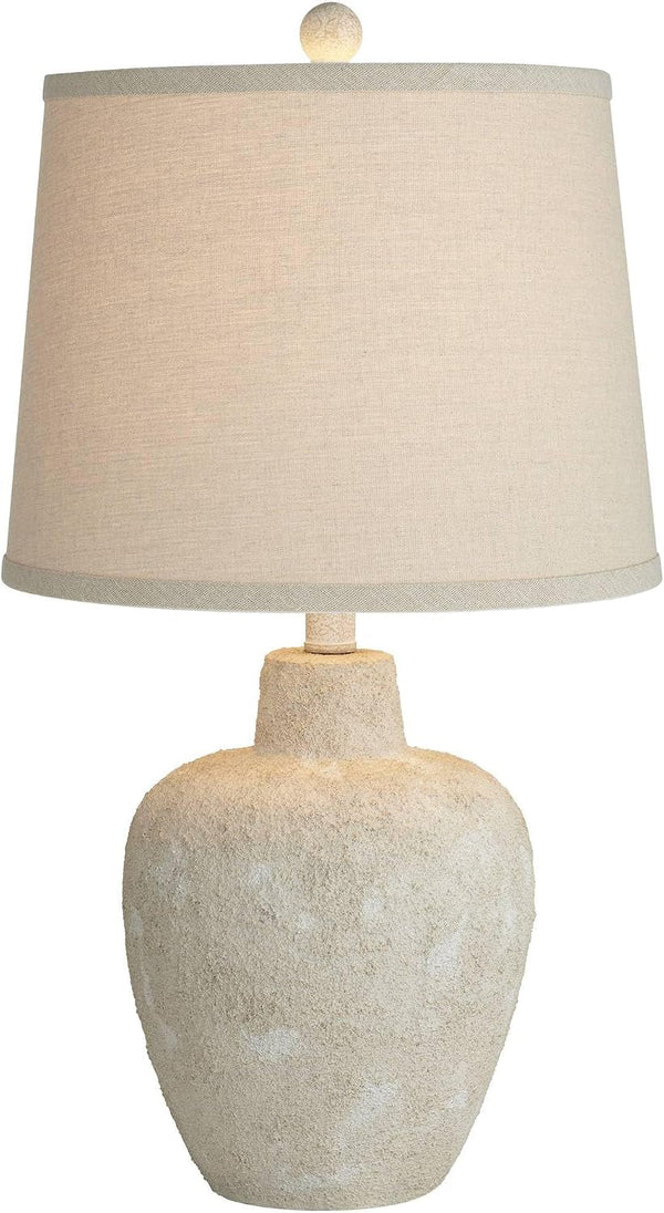 Romeo 23 1/2" High Table Lamps Set of 2 Distressed Earth Jar Farmhouse8