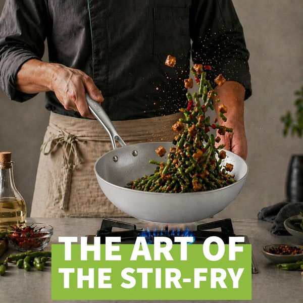 '- Ceraterra 12" Ceramic Nonstick Flat Bottom Wok/Stir-Fry Pan - PFOA, PTFE, PFAS Free, Dishwasher and Oven Safe, Made in Korea (12-In)7
