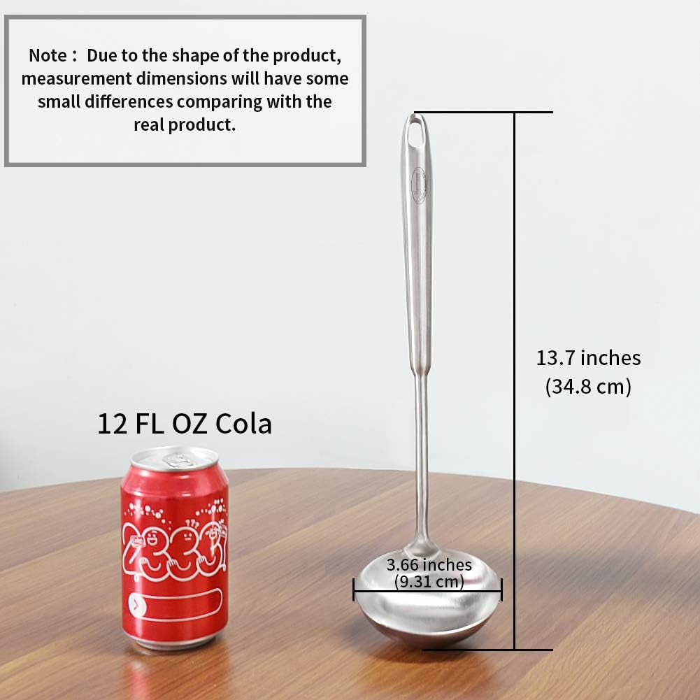 newness-soup-ladle-rustproof-heat-resistance-integral-forming-resilient-304-stainless-steel-soup-spoon-with-vacuum-ergonomic-round-handle-cooking-spoon-for-kitchen-13-7-inches