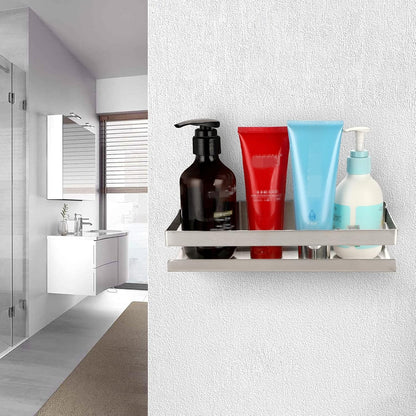 10 Inch Bathroom Shower Shelf Stainless Steel Shower Wall Shelf7
