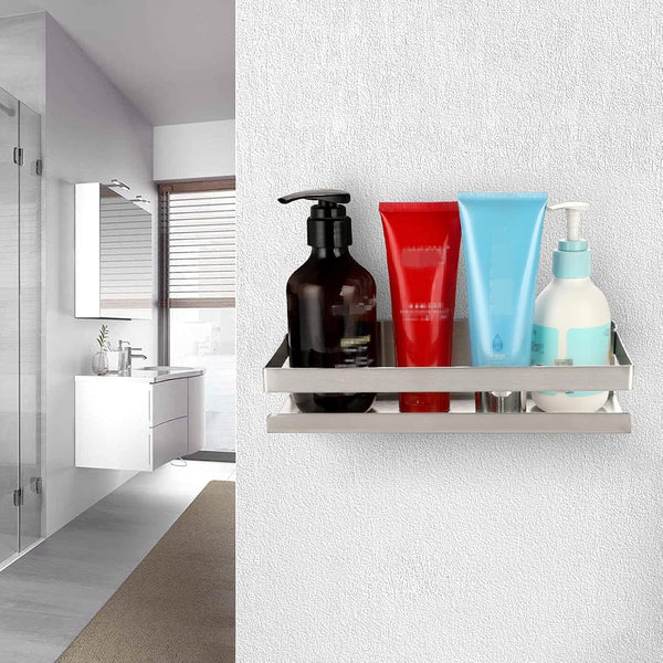 10 Inch Bathroom Shower Shelf Stainless Steel Shower Wall Shelf7