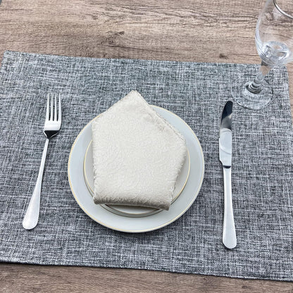 Cloth Placemats Set of 8 Heat Resistant Dining Table Place Mats6