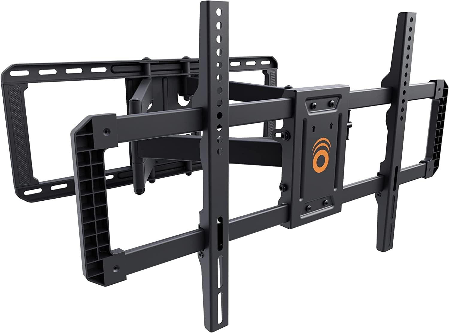 maxmotion-tv-wall-mount-for-large-tvs-42-to-90-full-motion-has-smooth-swivel-tilt-extension-universal-design-works-with-samsung-vizio-more-includes-hardware-drill-template