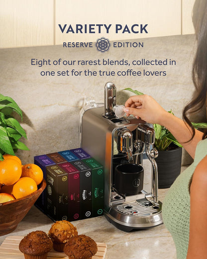 Espresso Pods for Nespresso Original Machines, Variety Pack 80 | 8 Signature Blends • Italian Made • Rich Crema • Medium to Dark Roast4