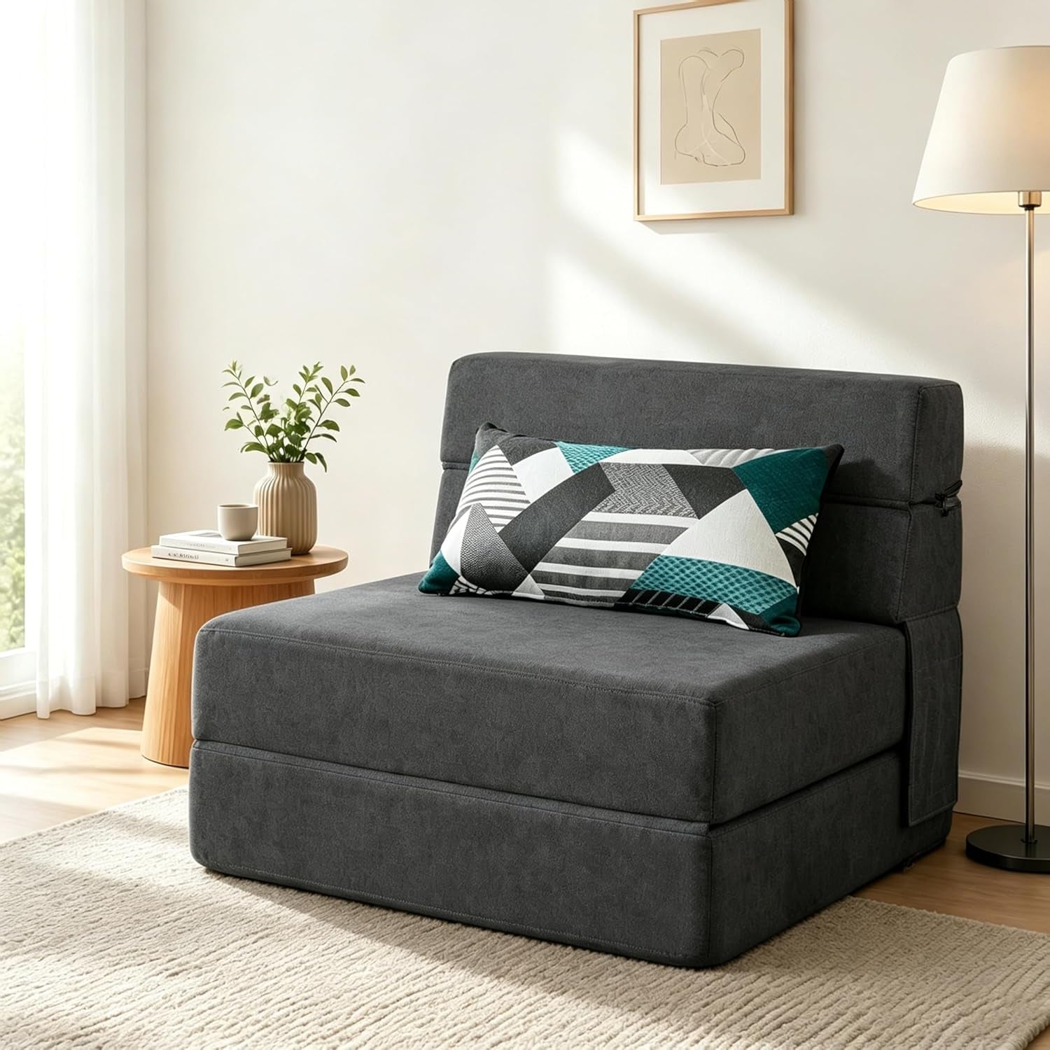 foling-sofa-bed-convertible-sleeper-chair-fold-out-chair-bed-with-pillow