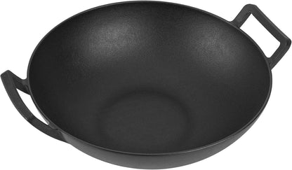 Cast Iron Wok for Weber Gourmet BBQ System | Universal Nonstick Stir-Fry Pan, for Multiple Cooktops Including Induction, Gas Stove, Range Oven, Campfire1