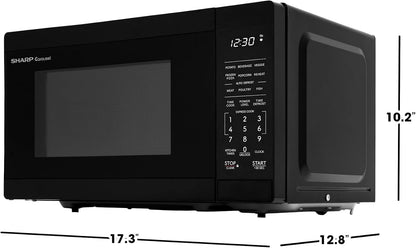 SMC0760KB 0.7 Cu. Ft. 700W Black Countertop Microwave Oven7