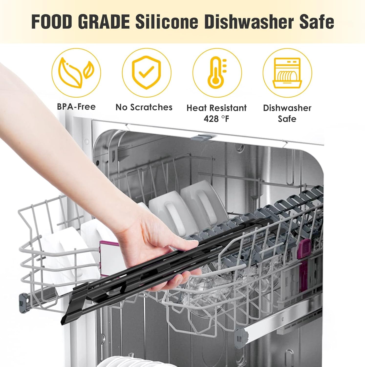 triangle-roll-up-dish-drying-rack-with-silicone-coating-black
