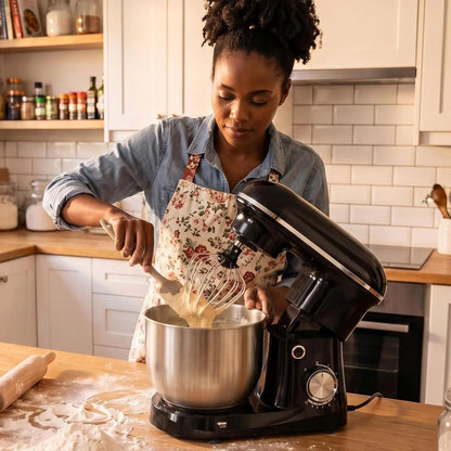 4.2 Qt Stand Mixer, 10-Speed Tilt-Head Electric Mixer for Baking | Include Dough Hook, Whisk, Flat Beater & Splash Lid, 10 Speeds Handle Cakes, Cookies & Bread Dough, Compact, Easy-Clean Bowl7