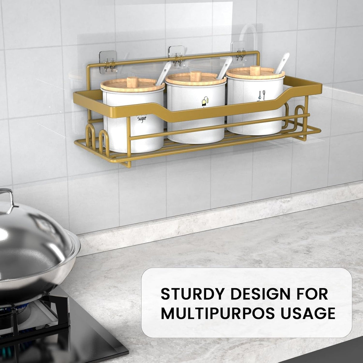 shower-caddy-shelves-organizer-rack-single-pack-shower-shelf-caddies-for-shampoo-soap-bathroom-waterproof-adhesive-holder-no-drilling-wall-mounted-self-matte-gold