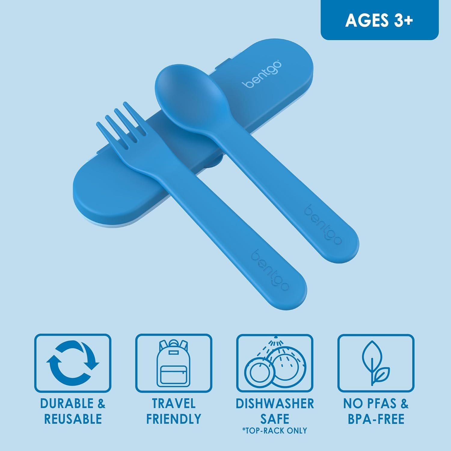 bentgo®-kids-plastic-utensil-set-reusable-fork-spoon-storage-case-pfas-bpa-free-easy-grip-handles-lightweight-dishwasher-safe-school-lunch-travel-on-the-go-blue