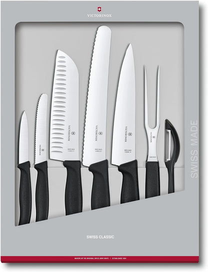 Victorinox Swiss Classic 7-Piece Knife Set Black1