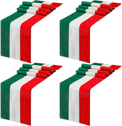 2 Pcs Italy Table Runner Italian Themed Party Decoration 13" X 72"1
