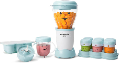Nutribullet NBY-50100 Baby Complete Food-Making System, 32-Oz, White, Blue, Clear1