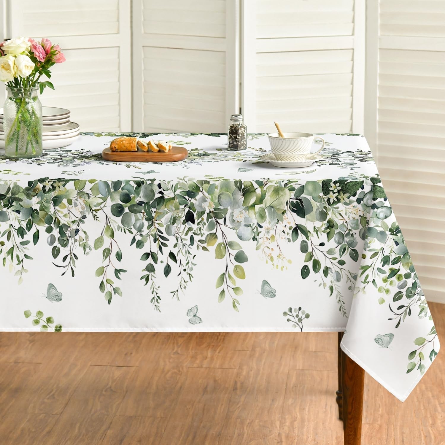 spring-tablecloth-52-x-70-inch-rectangular-green-eucalyptus