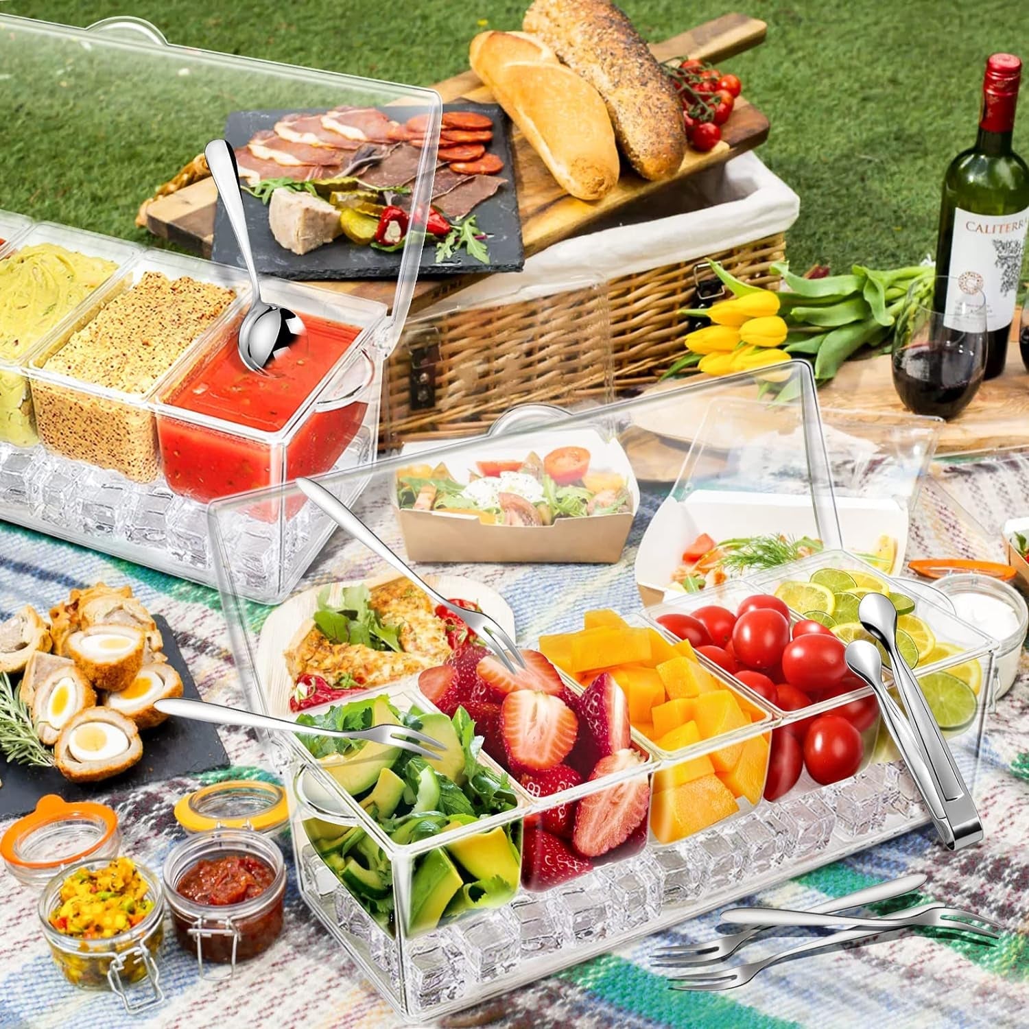 condiment-tray-with-stainless-steel-tableware-chilled-condiment-server-bar-accessories-with-5-spoons-5-forks-and-1-clip-with-removable-trays-and-lid