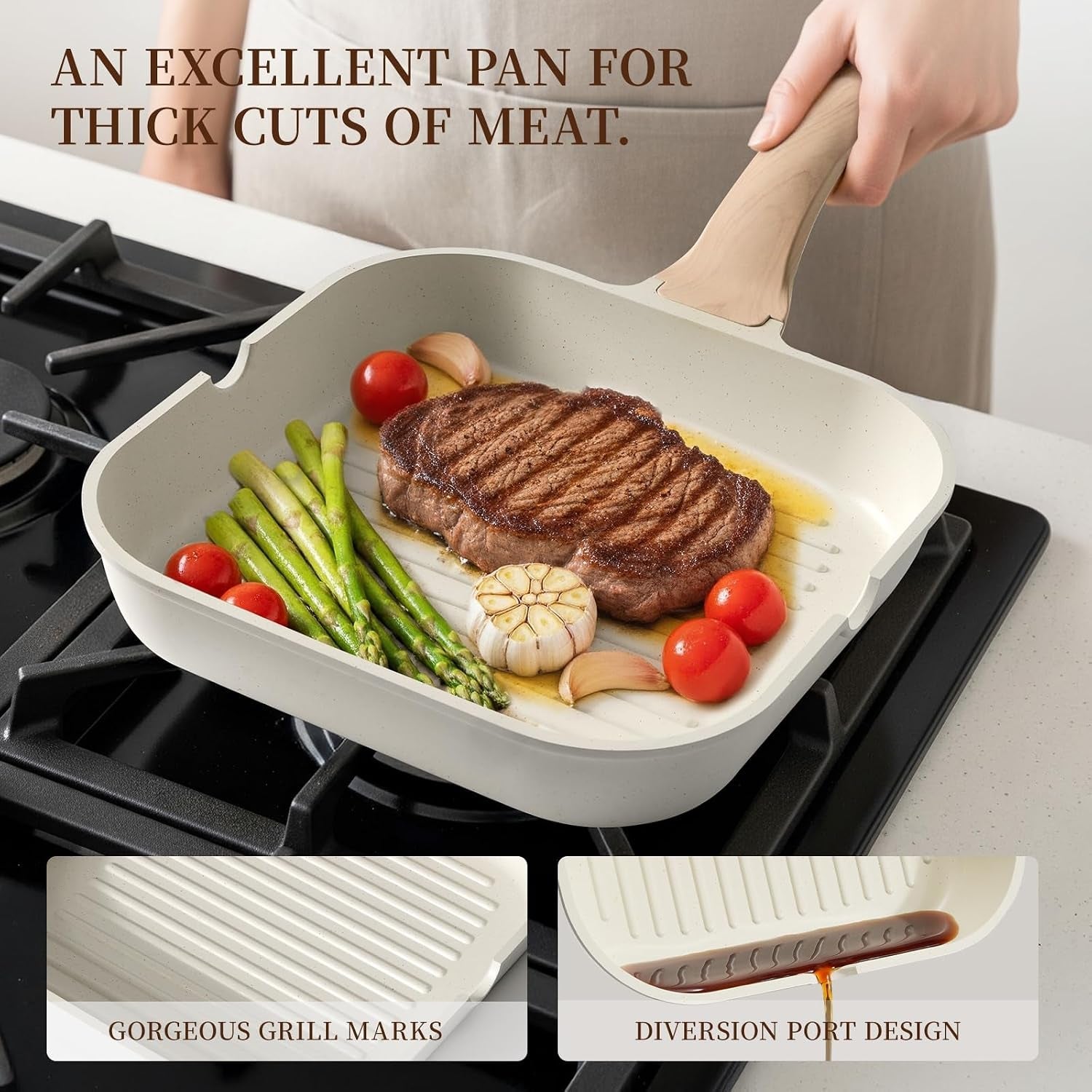 16pcs-ceramic-pots-and-pans-set-non-stick-includes-a-9-5-grill-pan-induction-kitchen-cookware-sets-white-nonstick-rv-kitchen-camping-cooking-sets-stackable-ptfe-pfos-pfoa-free