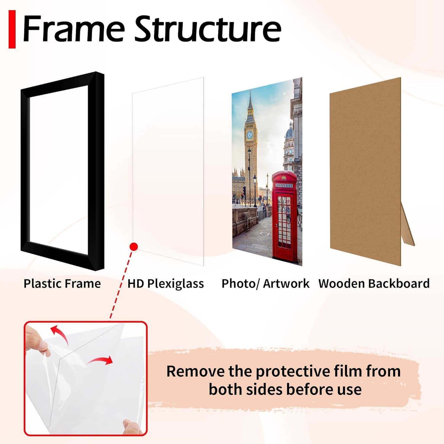 4x6-picture-frame-set-8-pack-4-by-6-black-photo-frame-for-wall-or-tabletop-display-lightweight-poster-frame-with-plexiglass-horizontal-or-vertical-for-graduation-office-wall-home-decor