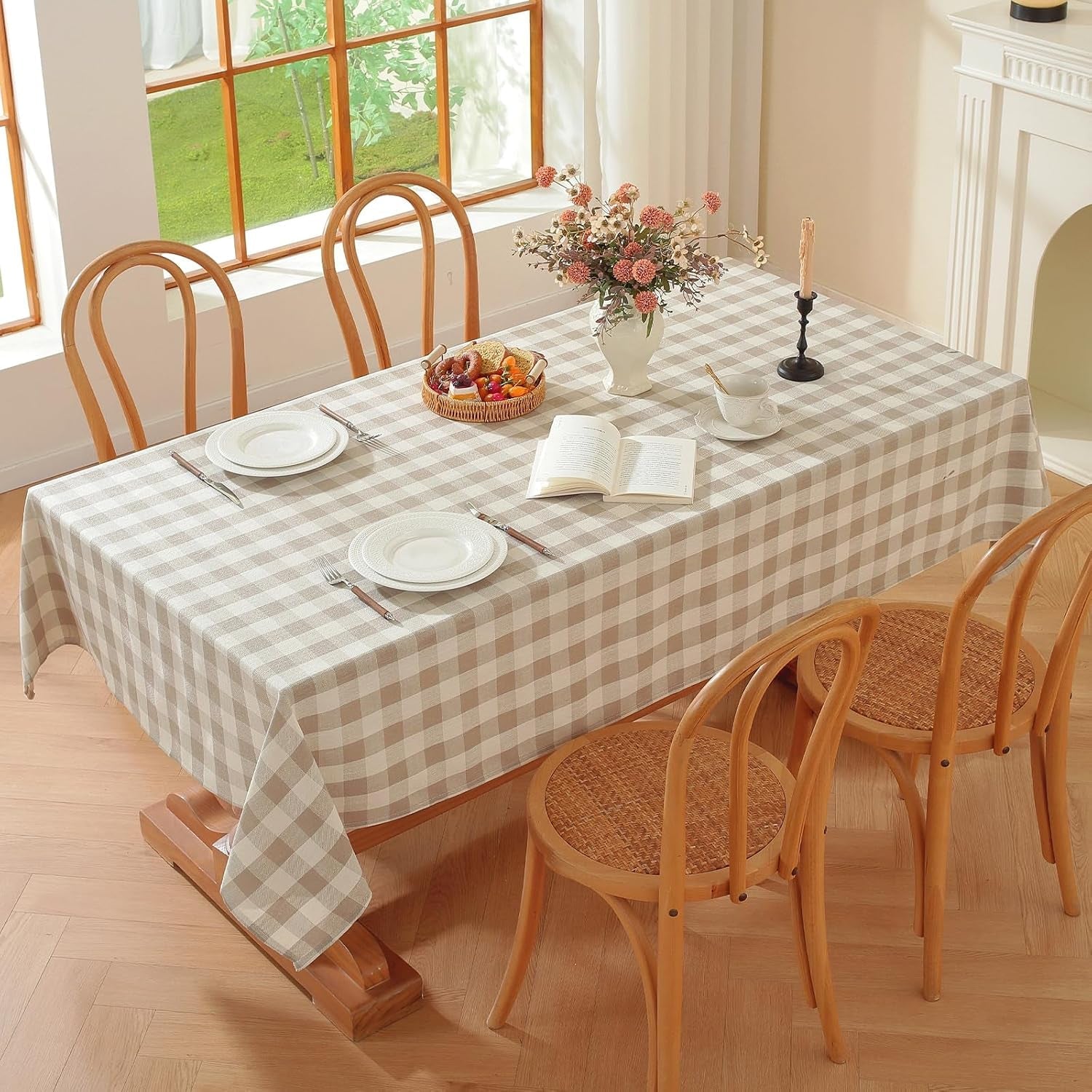 gingham-tablecloths-rectangular-washable-picnic-table-cover-55-x-70