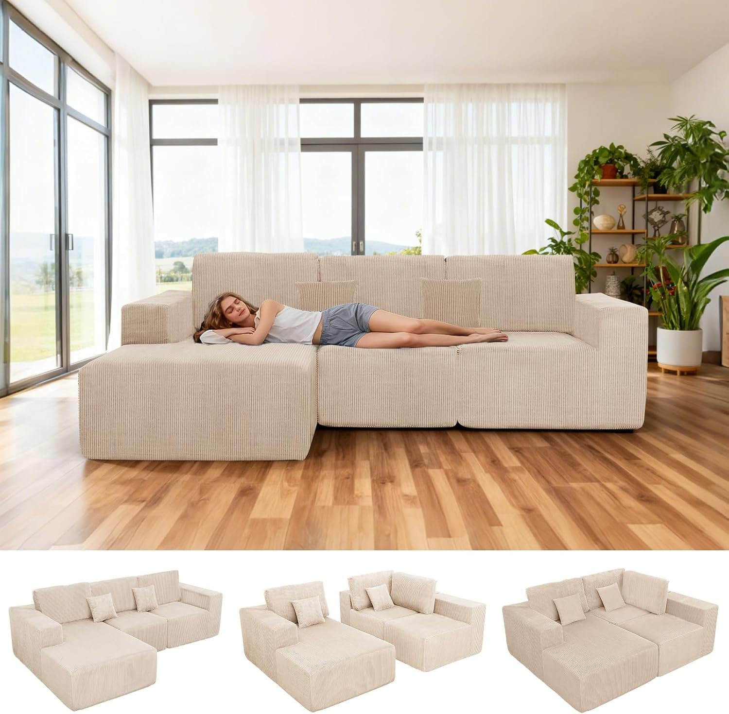 111-boneless-couches-for-living-room-3-piece-cloud-couch-modular-sectional-deep-seat-compressed-couches-for-living-room-bedroom-plush-corduroy-fabric-no-assembly-required-khaki