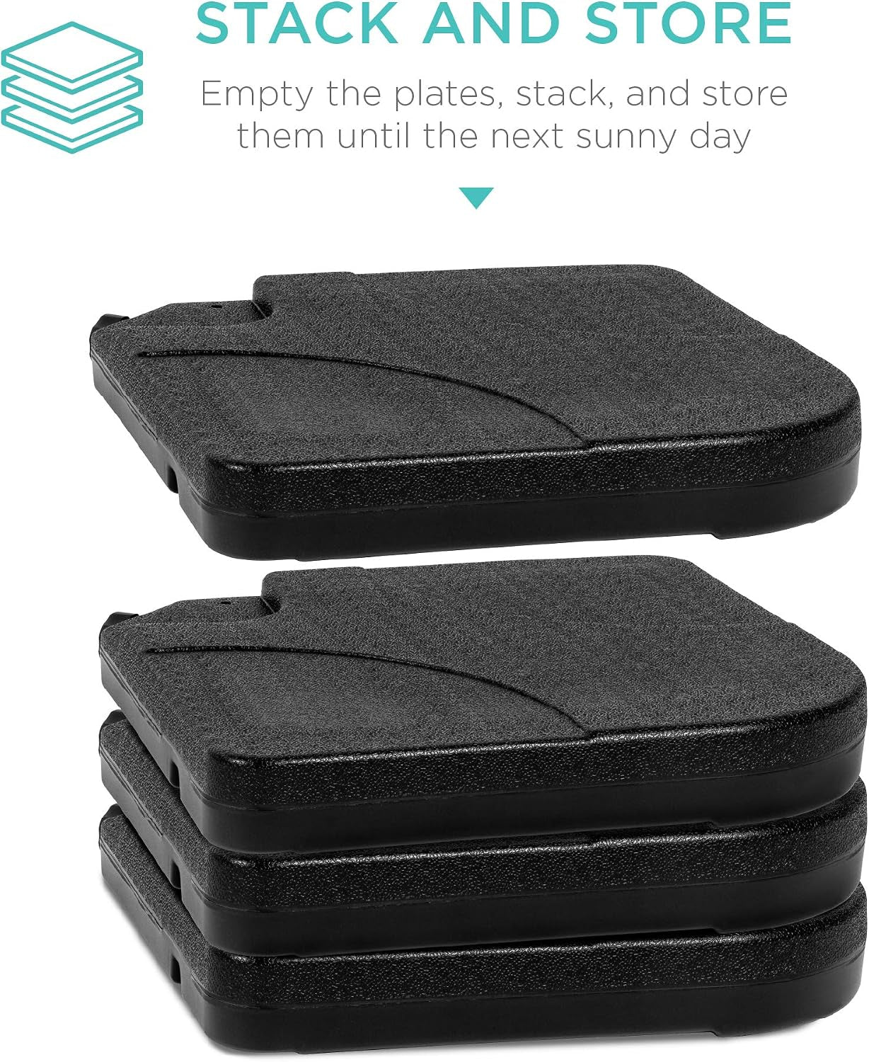 best-choice-products-4-piece-155lb-capacity-heavy-duty-cantilever-offset-patio-umbrella-stand-square-base-plate-set-w-easy-fill-spouts-for-water-or-sand-black