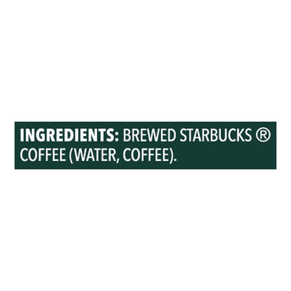 Starbucks Medium Roast Iced Coffee, Black Unsweetened, 48 Fl Oz Bottle3