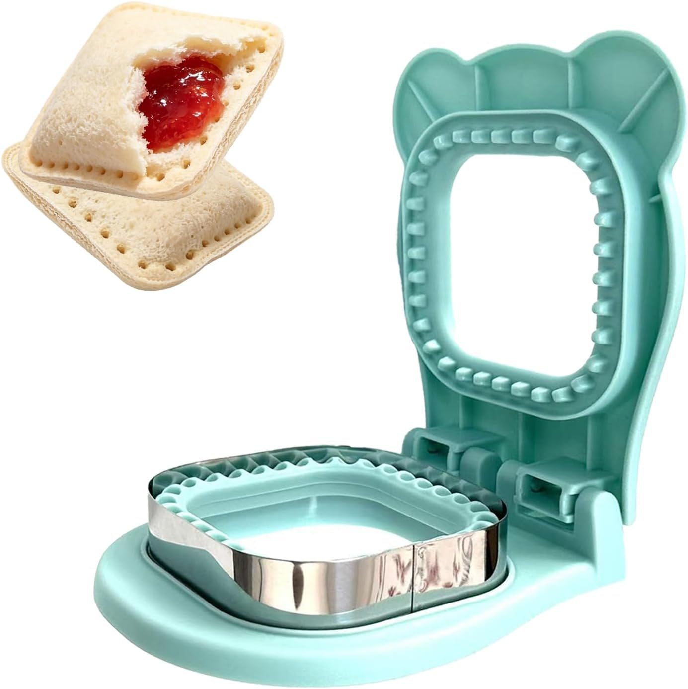 crustless-sandwich-cutter-and-sealer-3-7-inch-square-shape-maker-for-kids-lunch-breakfast-lunchboxes-light-blue