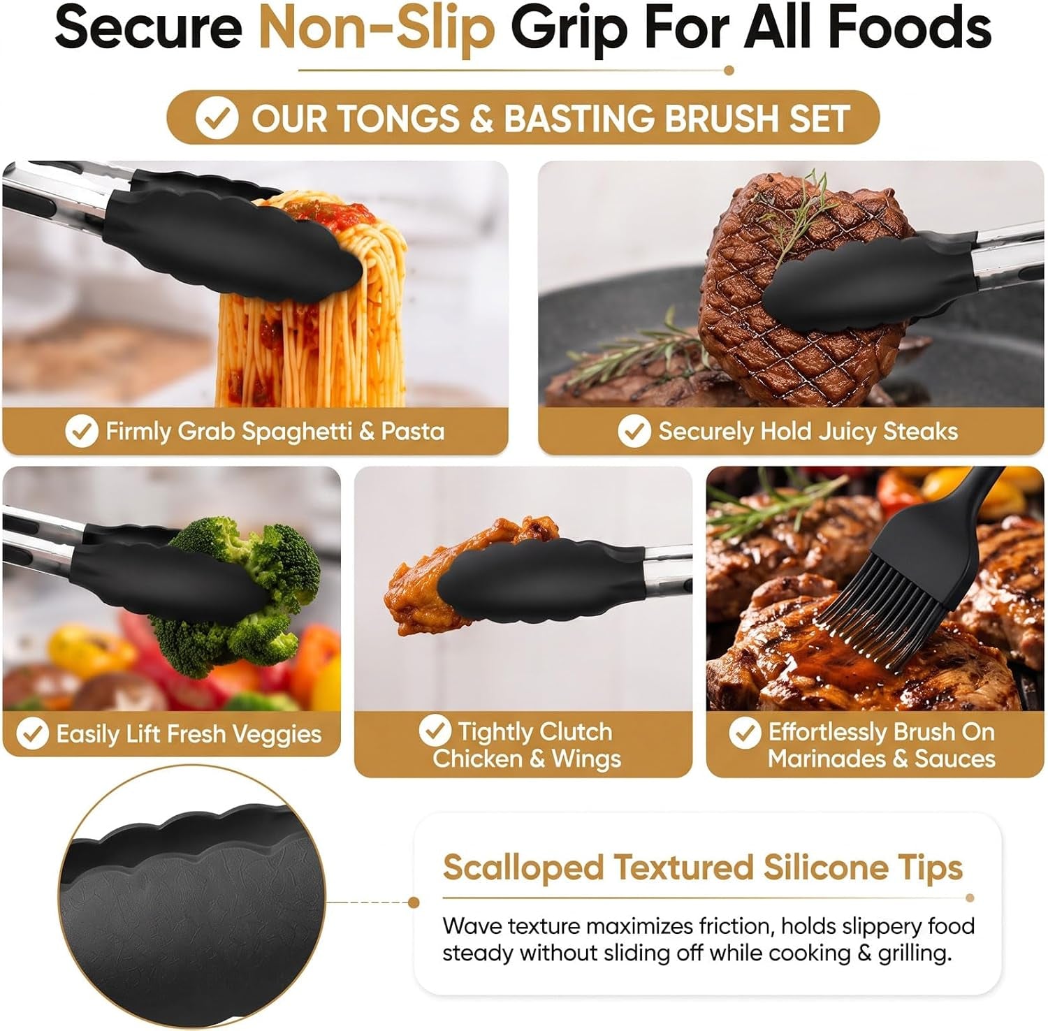 kitchen-tongs-for-cooking-3-tongs-7-9-12-oil-brush-heat-resistant-600-f-non-slip-silicone-tips-heavy-duty-metal-locking-tongs-black-salad-bbq-grill-pasta-silicone-tongs-dishwasher-safe