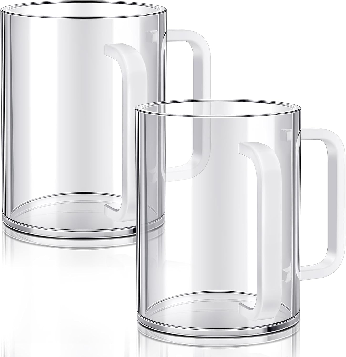 2-pcs-judaica-hand-washing-cup-jewish-netilat-yadayim-white-handle
