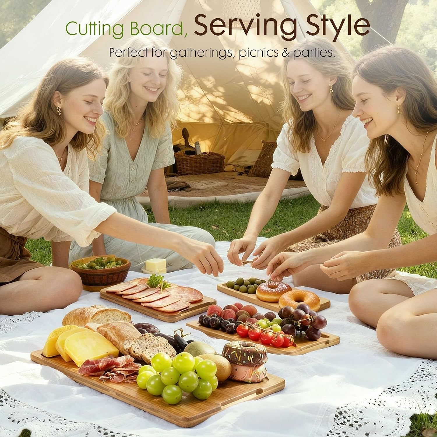 deep-carbonized-bamboo-cutting-boards-for-kitchen-with-wood-storage-stand-reversible-charcuterie-chopping-boards-with-juice-grooves-and-easy-grip-handles-fathers-day-gift-for-men