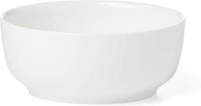 Modern White Porcelain 18-Piece Dinnerware Set for 64