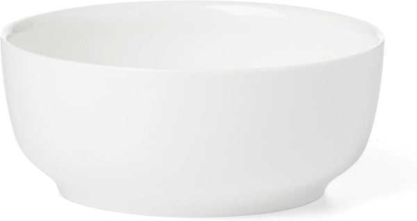 Modern White Porcelain 18-Piece Dinnerware Set for 64
