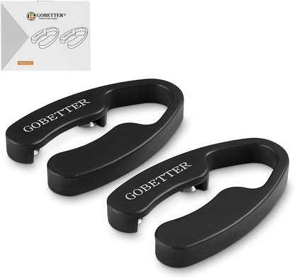 2 Pcs Wine Foil Cutter with Magnetic Design, Black | 4 Stainless Steel Blades Foil Remover Wine Bottles Opener Accessory, Removes Foil Top Effortlessly for Wine Lovers1