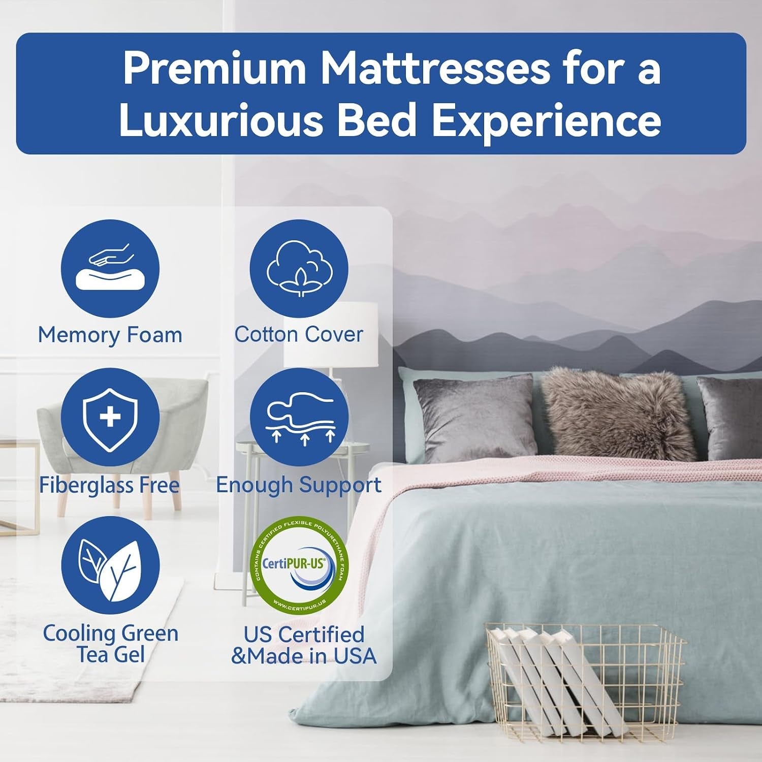 extra-firm-mattress-8-inch-king-size-premier-cooling-green-tea-gel-memory-foam-mattress-in-box-high-density-mattress-for-back-pain-removable-fiberglass-free-cover-certipur-us-80-x-76