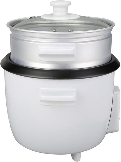 Rice Cooker with Steam Tray 3 Cup, White (RC-03R)3