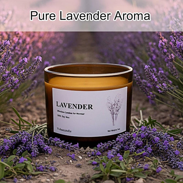 Lavender Wickless Candles for Candle Warmer Lamp, 9Oz Soy Candle Scent3